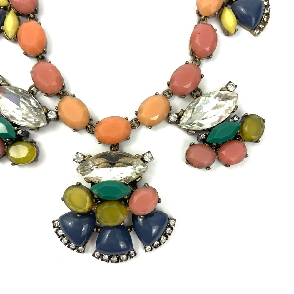 J. Crew Multicolored Statement Necklace - image 3